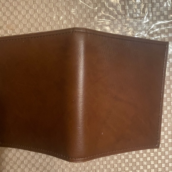 VINTAGE 3 M  BROWN  WALLET - Picture 3 of 5